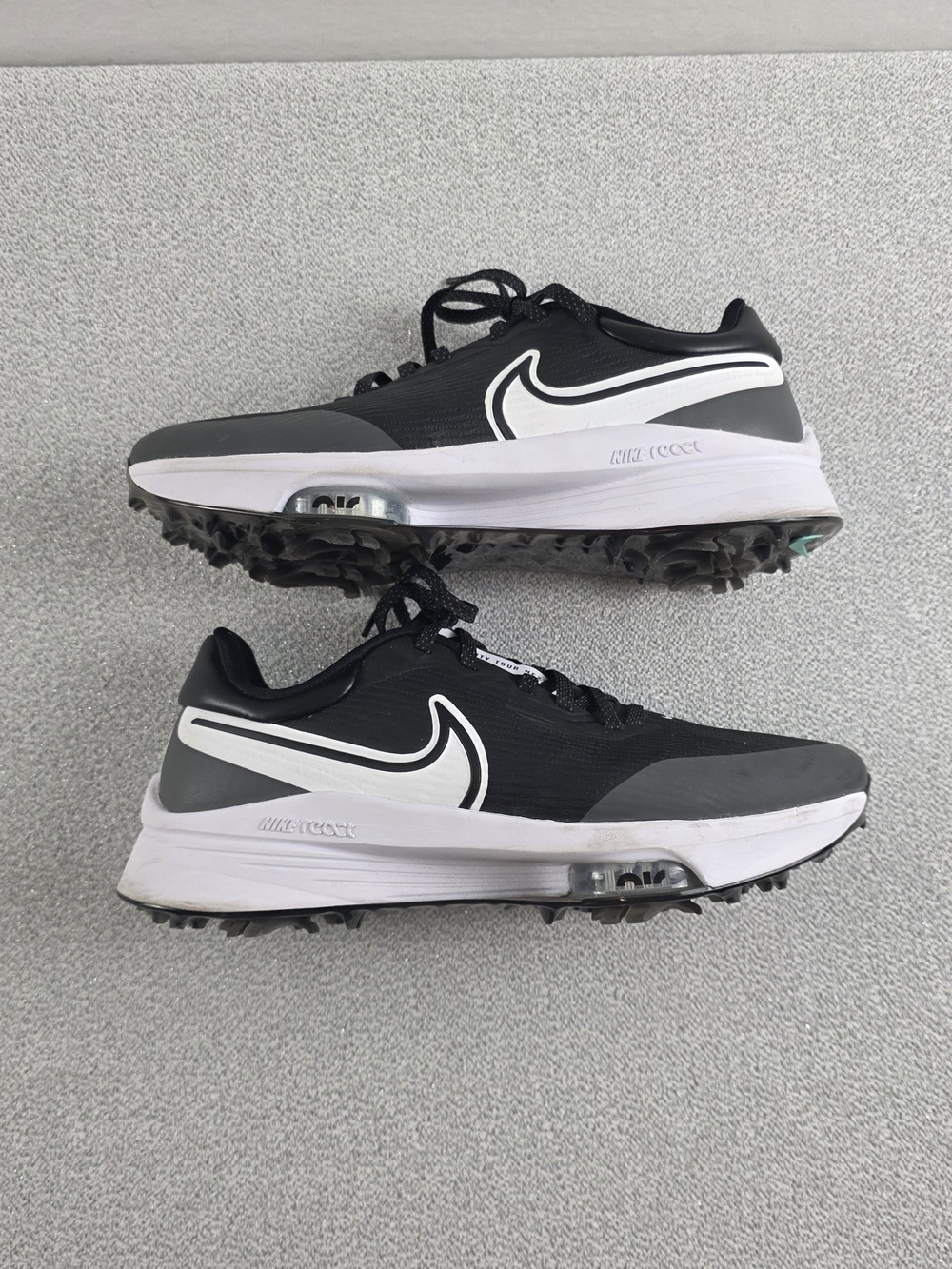 Nike Air Zoom Infinity Tour Next Golf Shoes Black White Wmn's 8 New No Box